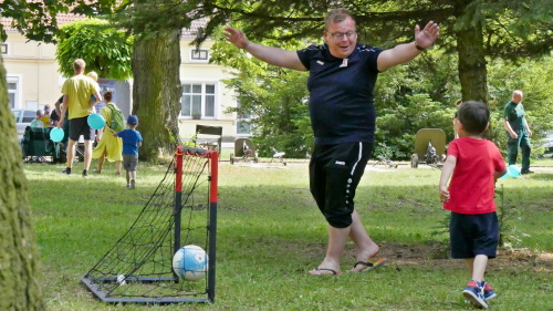 Dětský den FK Jaroměř, Masarykovy sady, 26.5.2024, foto: Václav Mlejnek